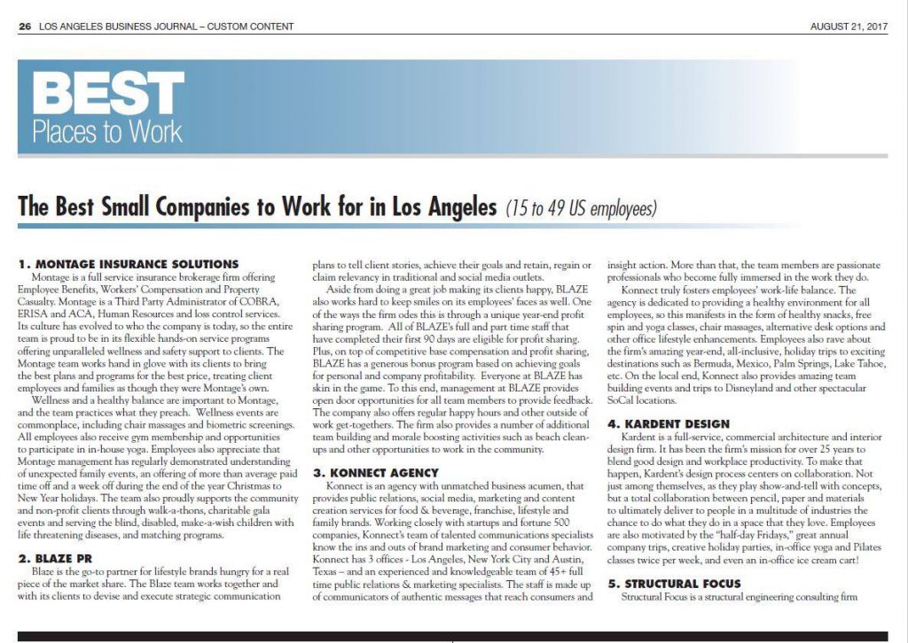 Best Places to Work