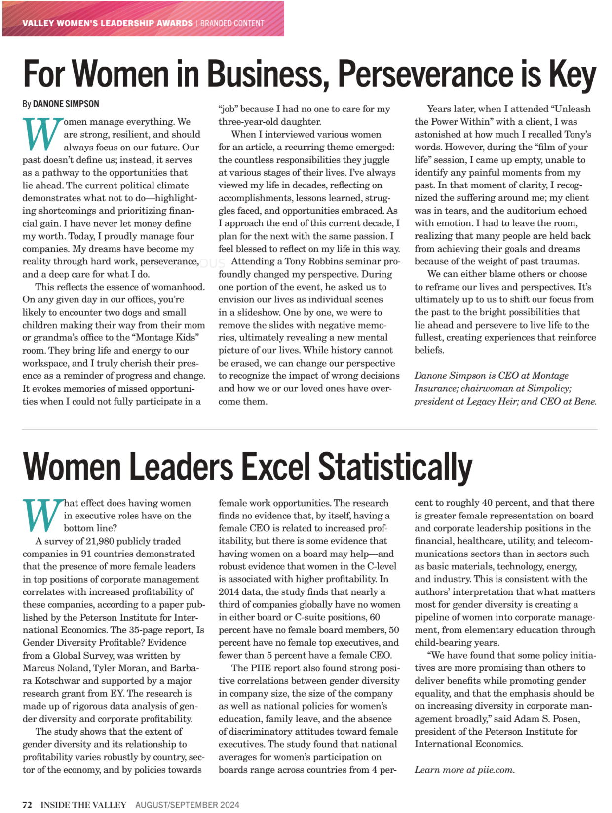 For Women in Business, Perseverance is Key featured image